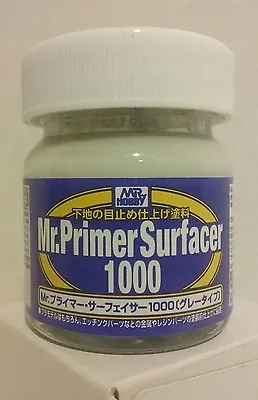 Mr Primer Surfacer 1000. 40ml.  • $6.50
