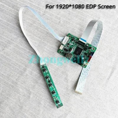 For LM116LF3L01 HDMI EDP 30-Pin Screen 1920x1080 Drive Controller Board DIY Kit • $21.98