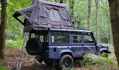 Land Rover Terrafirma Inflatable Roof Tent 1.45m Wide. Expedition Part Tf1710 • £1735