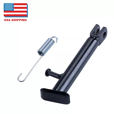 $22.09 • Buy Motorcycle Kickstand Side Stand Frame Foot Leg Prop Universal 16CM For Scooter