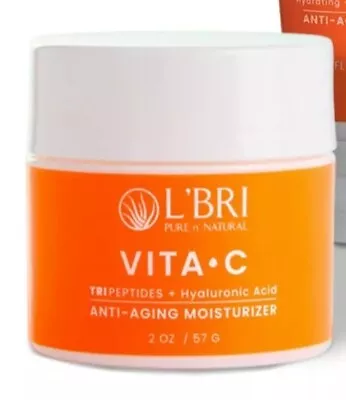 L’BRI New Vita C Tripeptides + Hyaluronic Acid Anti-Aging Moisturizer Sealed USA • $42