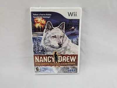 Nancy Drew: The White Wolf Of Icicle Creek Nintendo Wii 2008 CIB Complete SEALED • $14.99