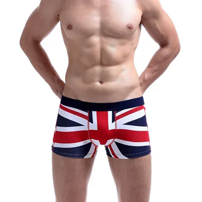 £8.95 • Buy Union Jack Underwear Mens Boxers Shorts Boyfriend British Flag Underwear Shorts