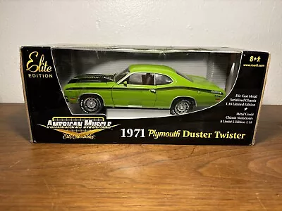 Ertl 1971 PLYMOUTH DUSTER Twister  1:18 • $129.99