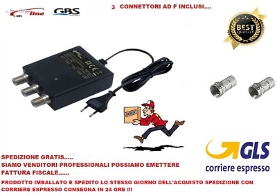 Alimentatore Per Antenna TV LIFE Switching 12V 400mA &ndash; Modello 60.10411M