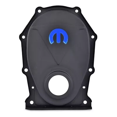 Proform Timing Cover 440-219; Mopar Black Crinkle Steel For Chrysler 383-440 • $56.55