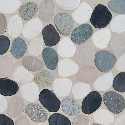 Ibiza Sliced Pebble Mosaic Wall & Floor Tile ($10.51/SqFt) • $52.56