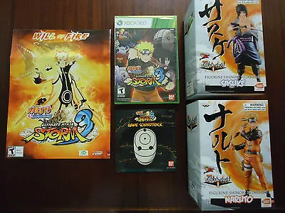 $79.95 • Buy Naruto Shippuden: Ultimate Ninja Storm 3 Xbox 360 With 2 Statues & Soundtrack