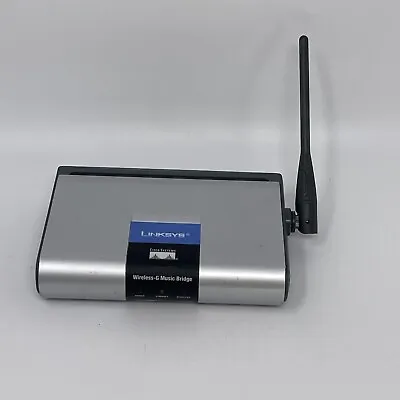 Cisco-Linksys WMB54G Wireless-G Music Bridge Adapter Router Only - No Cables • $8.99