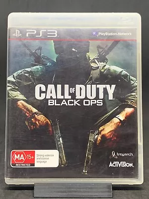 Call Of Duty Black Ops PS3 PlayStation 3 Sony PAL No Manual • $5.50