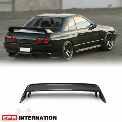 Carbon Glossy OE Rear Spoiler Wing Fit For Nissan Skyline R32 GTR • $718