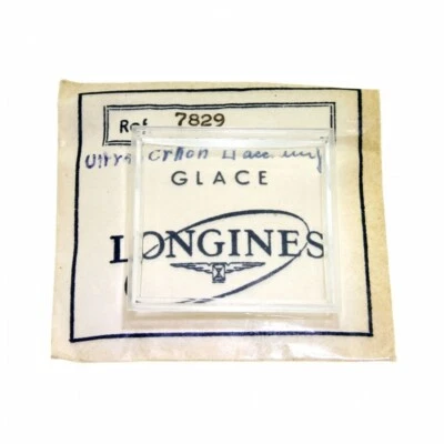 £248.08 • Buy Longines Plexi 7829 Pumped Ultrachron Glass. Dimensions 25.5 X 26.5. With Stem 