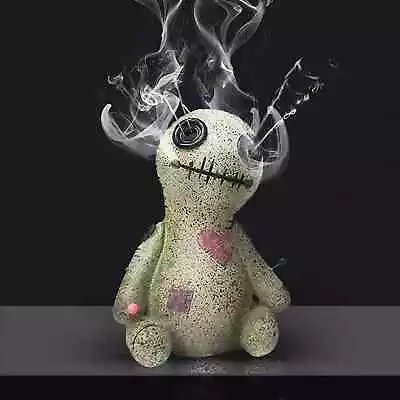 Voodoo Doll Incense Holder Mini Cone Incense Burner With Incense Cone Resin • $9.95