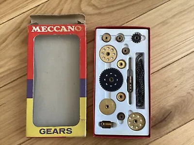 £16.95 • Buy Vintage Meccano Power Drive Series Gears In Original Box