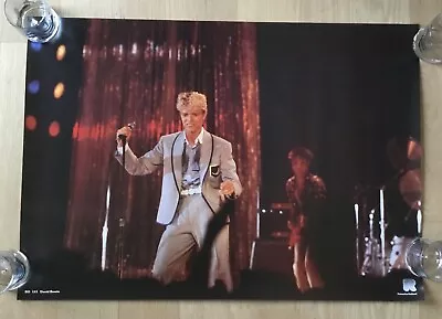$89.99 • Buy Original Rare DAVID BOWIE Concert Stage Poster Holland Vintage Labyrinth Music