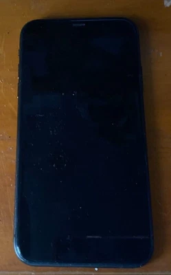 $85 • Buy Black Apple Iphone 11, A2221 Charges Turns On Screen Faulty Not Working
