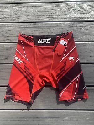 NWT UFC Venum Men’s Sz XL Pro-Line Compression Training Shorts ~Red Vale~ • $79.95