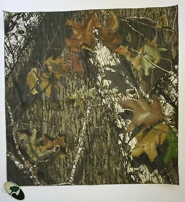 Bandana MOSSY OAK Authentic Breakup 100% Cotton Made In The USA 22 X 22 • $12.99