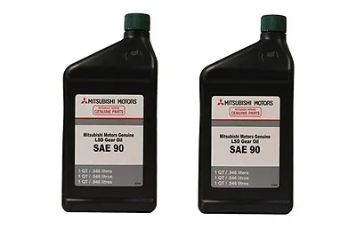 Mitsubishi Evo 8/9/x Transfer Case & Rear Diff Fluid Kit Oem Diaqueen • $59.99