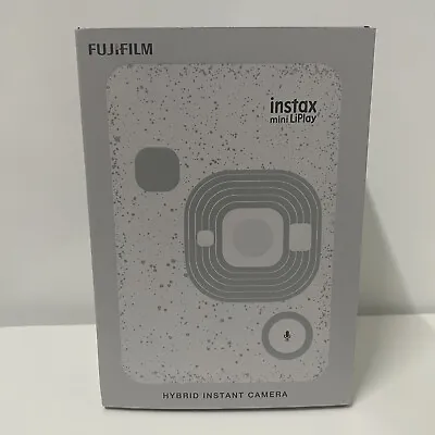 Fujifilm C1570 Instax Mini LiPlay Hybrid Digital Instant Camera - Stone White • £110