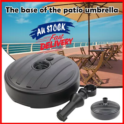 $34.39 • Buy Water Sand Filled Patio Umbrella Base Parasol Stand Holder Sand 15  Garden AU