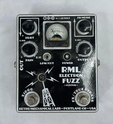 Vintage RML Electron Fuzz Pedal 12V Center Positive • $210.62