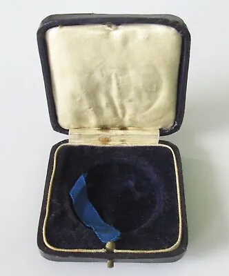 £65 • Buy Jewellery Presentation Box - Vintage Plain Square Medal Presentation Box