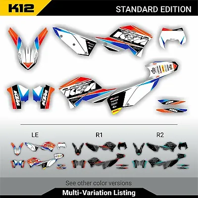 Graphics KTM EXC EXCF 2008 2009 2010 2011 125 200 250 300 350 450 530R Decal • $169.90