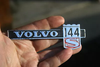 Volvo 144 S Vintage Badge Emblem • $29