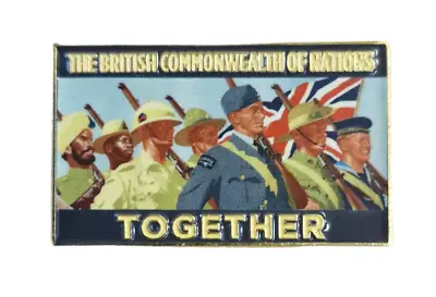 Commonwealth Together Enamel Pin Badge UK British Commonwealth • £3