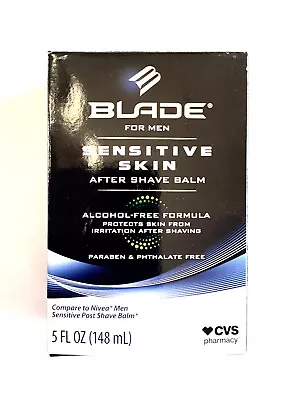 CVS Blade For Men Sensitive Skin After Shave Balm Alcohol-Free Formula 5 Fl Oz • $8.49