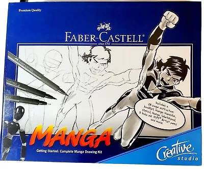 Manga Drawing Kit Faber-Castell Instructions And Supplies Beginner • $12.25