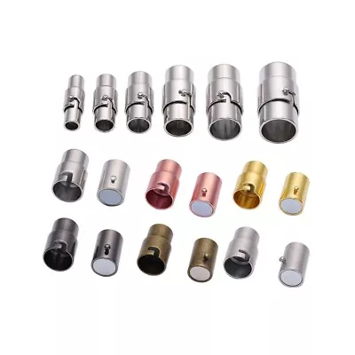 £4.04 • Buy 10pcs Magnetic Clasps Leather Cord Bracelet Connectors For DIY Jewelry Making