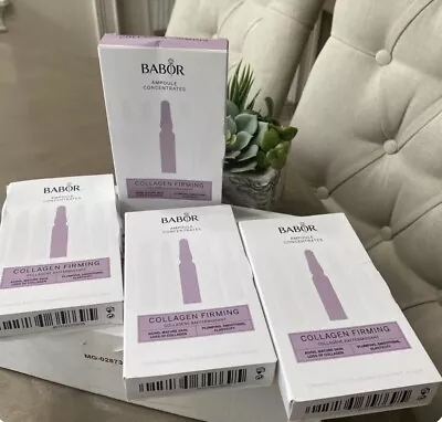 4 BABOR Collagen Firming Ampoule Concentrates  7 X 2ml Each NIB • $66.99