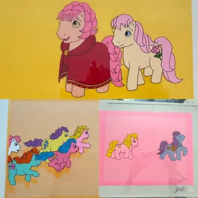 Three My Little Pony Animation Cels - Production Art Drawing - Brony • $70