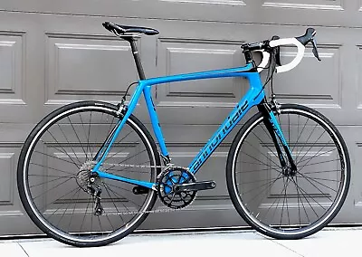 Cannondale Synapse Carbon Ultegra 6800 HED 11 Speed Road Bike 58 Cm Blue Black • $1990