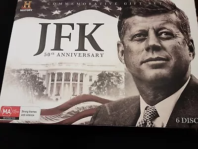 JFK 50th Anniversary Commemorative Gift  - 6 Disc DVD Set  • $20