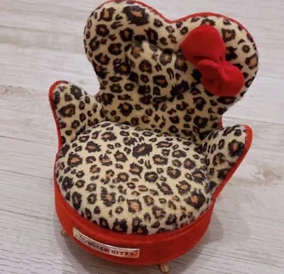£67.66 • Buy Hello Kitty Leopard-print Sofa Jewellery Box, Red Type, Limited Edition. F/S