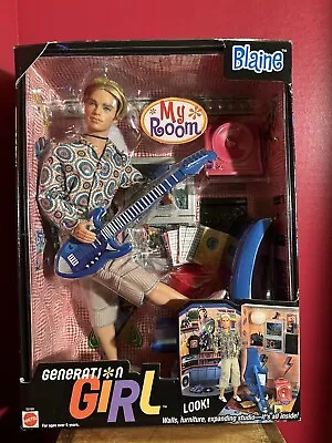 2000 Generation Girl Blaine My Room Guitar Chair  Mattel 50160 New • $105