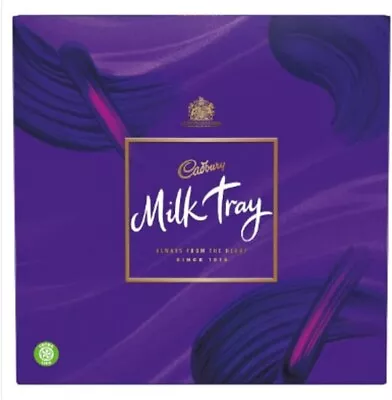 Cadbury Milk Tray Chocolate Gift Box 180g Christmas Easter Dated 21/05/2024 • £9.34