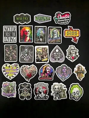 Beetlejuice Stickers Betelgeuse Decals Never Trust The Living It's Showtime • $4