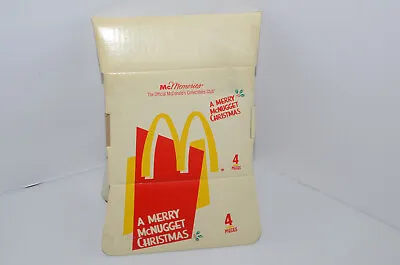 McDonalds McMemories A Merry McNugget Christmas Paper Box Collectibles Club 1996 • $24.99