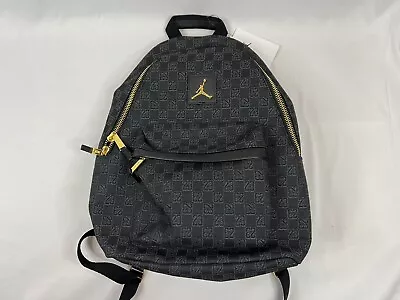 Nike Jordan Monogram Full-Size Backpack Black MA0758-023 • $84.99