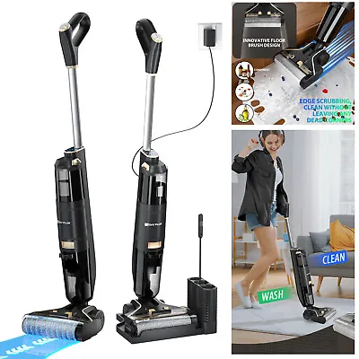 Floor Cleaner Machine Wireless Electric Polisher Scrubber Burnisher Buffer Tools • £113.70