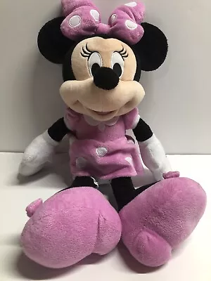 * Disney Authentic Minnie Mouse Pink Plush Toy 18” Doll Stuffed Animal • $5.25