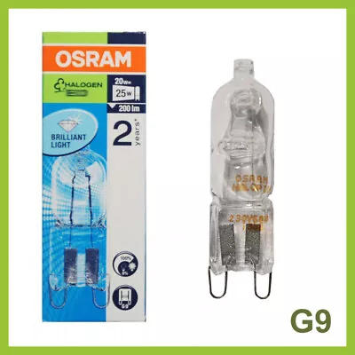 £3.43 • Buy Osram / Ledvance Halopin 66720 PRO 20W (25W) 230V G9, Clear