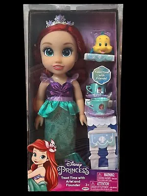 Disney Princess Little Mermaid ARIEL 14” Tea & Treat Time Play Doll NEW • $39.99