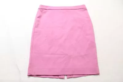 J. Crew Women's No. 2 Pencil Skirt In Four-Season Stretch DP3 Pink Size 10 • $19.99