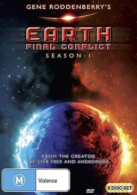 Earth Final Conflict : Season 1 (DVD 2011 6-Disc Set) Brand New / Sealed - R4 • £16.54