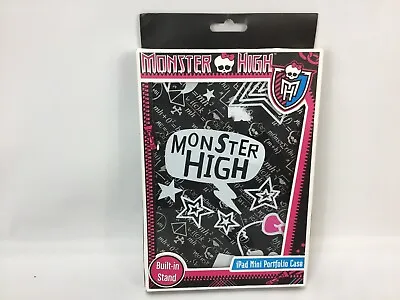  Monster High IPad Mini Portfolio Case NEW IN PACKAGE Dared 2014 • $6.99